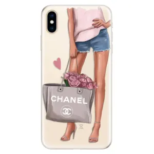 Silikónové puzdro iSaprio - Fashion Bag - iPhone XS Max