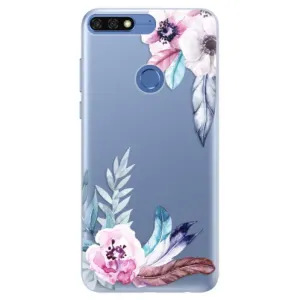 Silikónové puzdro iSaprio - Flower Pattern 04 - Huawei Honor 7C