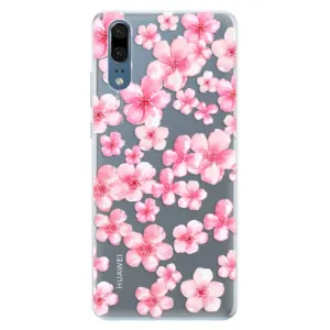 Silikónové puzdro iSaprio - Flower Pattern 05 - Huawei P20