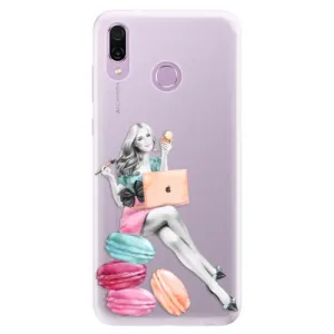 Silikónové puzdro iSaprio - Girl Boss - Huawei Honor Play