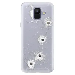 Silikonové pouzdro iSaprio - Gunshots - Samsung Galaxy A6