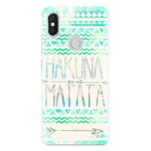 Silikónové puzdro iSaprio - Hakuna Matata Green - Xiaomi Redmi S2