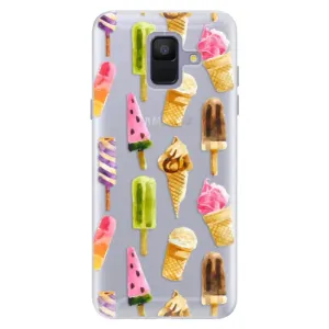 Silikonové pouzdro iSaprio - Ice Cream - Samsung Galaxy A6