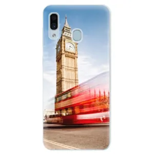 Silikónové puzdro iSaprio - London 01 - Samsung Galaxy A30