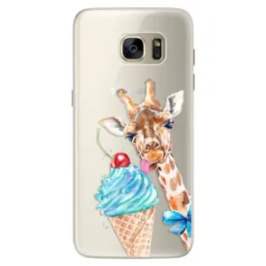 Silikónové puzdro iSaprio - Love Ice-Cream - Samsung Galaxy S7 Edge
