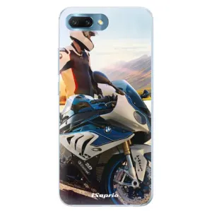 Silikónové puzdro iSaprio - Motorcycle 10 - Huawei Honor 10