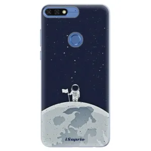 Silikónové puzdro iSaprio - On The Moon 10 - Huawei Honor 7C