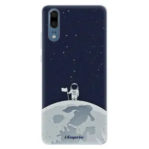 Silikónové puzdro iSaprio - On The Moon 10 - Huawei P20