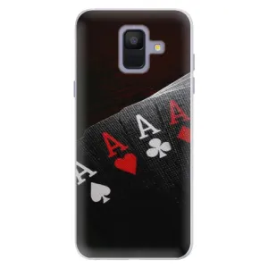 Silikonové pouzdro iSaprio - Poker - Samsung Galaxy A6