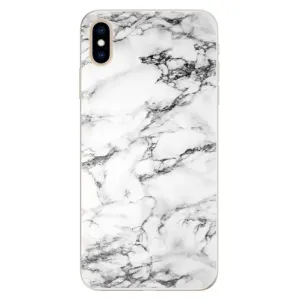 Silikónové puzdro iSaprio - White Marble 01 - iPhone XS Max
