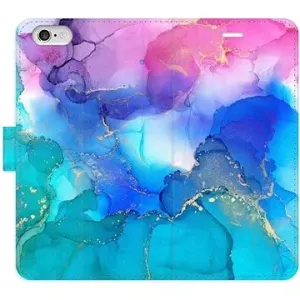 iSaprio flip puzdro BluePink Paint na iPhone 6/6S