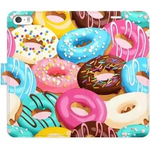 iSaprio flip puzdro Donuts Pattern 02 pre iPhone 5/5S/SE