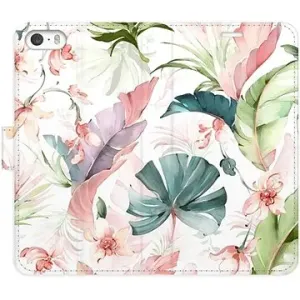 iSaprio flip puzdro Flower Pattern 07 pre iPhone 5/5S/SE