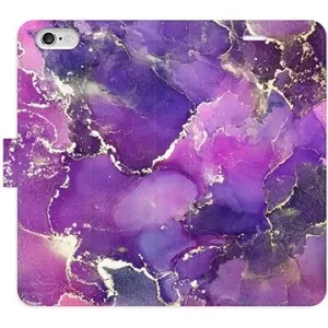 iSaprio flip puzdro Purple Marble pre iPhone 6/6S