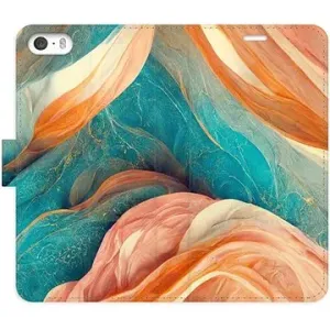 iSaprio flip puzdro Blue and Orange na iPhone 5/5S/SE
