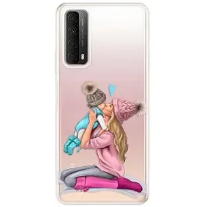 iSaprio Kissing Mom – Blond and Boy na Huawei P Smart 2021