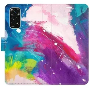 iSaprio flip puzdro Abstract Paint 05 pre Xiaomi Redmi Note 11/Note 11S