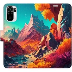 iSaprio flip puzdro Colorful Mountains pre Xiaomi Redmi Note 10/Note 10S