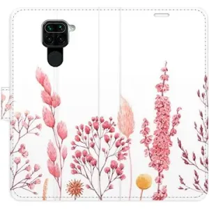 iSaprio flip puzdro Pink Flowers 03 pre Xiaomi Redmi Note 9