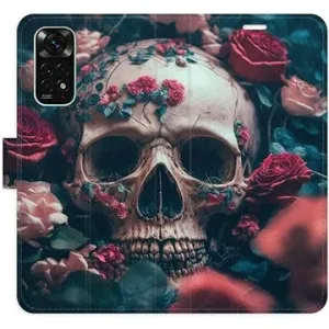 iSaprio flip puzdro Skull in Roses 02 pre Xiaomi Redmi Note 11/Note 11S