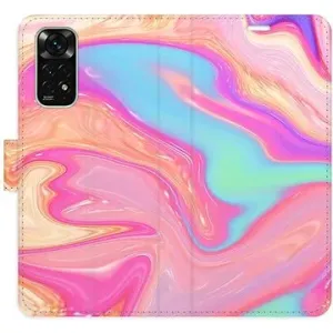 iSaprio flip puzdro Abstract Paint 07 na Xiaomi Redmi Note 11/Note 11S