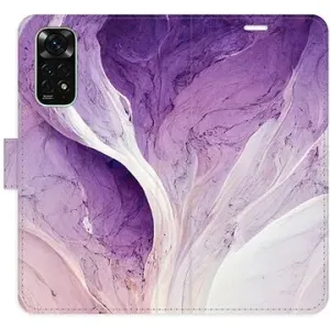 iSaprio flip puzdro Purple Paint na Xiaomi Redmi Note 11/Note 11S