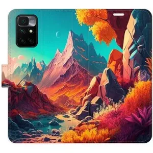 iSaprio flip puzdro Colorful Mountains na Xiaomi Redmi 10