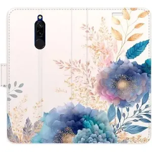 iSaprio flip puzdro Ornamental Flowers 03 pre Xiaomi Redmi 8