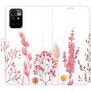 iSaprio flip puzdro Pink Flowers 03 pre Xiaomi Redmi 10