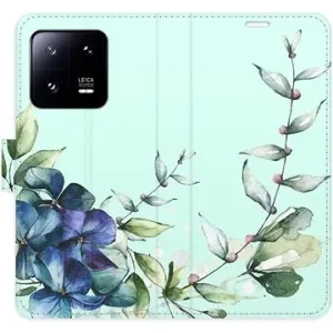 iSaprio flip puzdro Blue Flowers pre Xiaomi 13 Pro