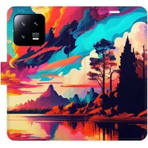 iSaprio flip puzdro Colorful Mountains 02 pre Xiaomi 13
