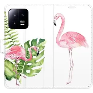 iSaprio flip puzdro Flamingos na Xiaomi 13