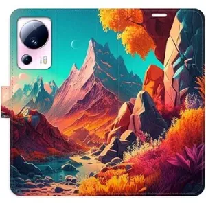 iSaprio flip puzdro Colorful Mountains na Xiaomi 13 Lite