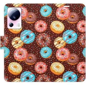 iSaprio flip puzdro Donuts Pattern na Xiaomi 13 Lite