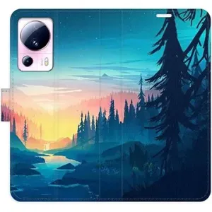 iSaprio flip puzdro Magical Landscape pre Xiaomi 13 Lite