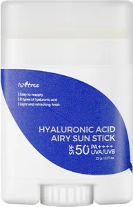 Isntree Isntree Hyaluronic Acid Airy opaľovací krém v tyčinke (Sun Stick) SPF 50+ 22 g