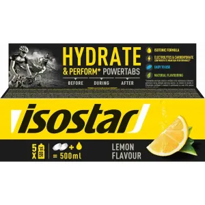 Isostar POWERTABS Lemon šumivé tablety na prípravu izotonického nápoja, príchuť citrón, 1x10 ks