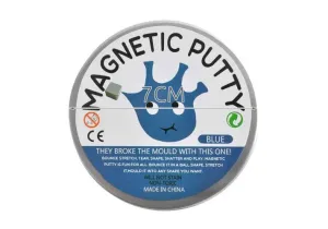 Inteligentná magnetická plastelína mágia ISO8231, modrá
