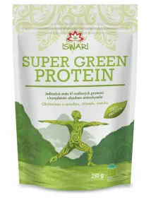 Iswari Super green 79% proteín BIO 250 g #1555473