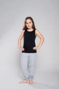Tola T-shirt for girls with wide straps - black