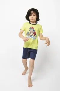 Chlapčenské pyžamo Italian Fashion Remek - krátke Svetlozelená 8 let