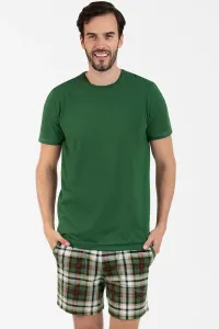 Pánske pyžamo Italian Fashion Seward bis - bavlna Zelená 2XL