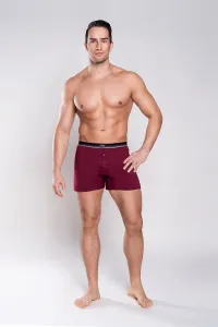 Men's boxer shorts Logan - burgundy