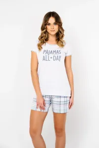 Dámske pyžamo Italian Fashion Glamour Maxi - krátké Svetlosivá XL