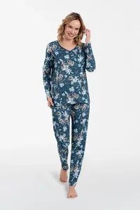 Dámske pyžamo Italian Fashion Madison- bavlna Tmavomodrá XL