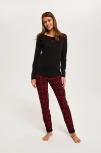 Dámske pyžamo Italian Fashion Ordesa - bavlnená Čierna XL