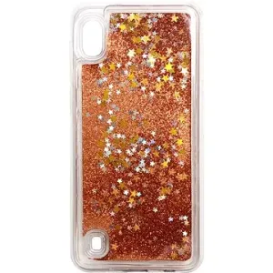 iWill Glitter Liquid Star Case pre Samsung Galaxy A10 Rose Gold
