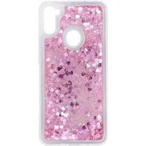 iWill Glitter Liquid Heart Case pre Samsung Galaxy M11