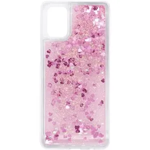 iWill Glitter Liquid Heart Case pre Samsung Galaxy M31s