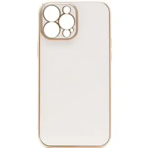 iWill Luxury Electroplating Phone Case pre iPhone 13 Pro Max White